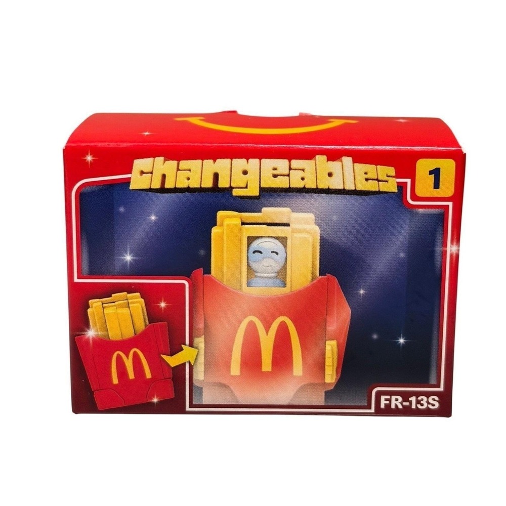 Mcdonalds Changeables Happy Meal Toy #1 FR-13s New